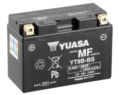 Batterie de démarrage YUASA YT9B-BS