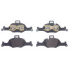 Jeu de 4 plaquettes de frein BREMBO P 06 107