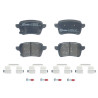 Jeu de 4 plaquettes de frein BREMBO P 23 190