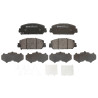 Jeu de 4 plaquettes de frein BREMBO P 28 098