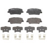 Jeu de 4 plaquettes de frein BREMBO P 30 105