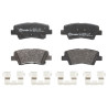 Jeu de 4 plaquettes de frein BREMBO P 30 106