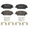 Jeu de 4 plaquettes de frein BREMBO P 30 110