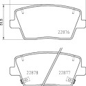 Jeu de 4 plaquettes de frein BREMBO P 30 112