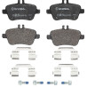 Jeu de 4 plaquettes de frein BREMBO P 50 135