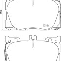 Jeu de 4 plaquettes de frein BREMBO P 50 139