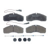 Jeu de 4 plaquettes de frein BREMBO P 56 123