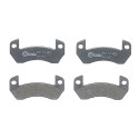 Jeu de 4 plaquettes de frein BREMBO P 62 002