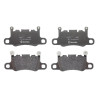Jeu de 4 plaquettes de frein BREMBO P 65 038