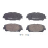Jeu de 4 plaquettes de frein BREMBO P 68 071