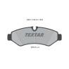 Plaquettes de frein TEXTAR 2074701