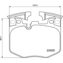 Jeu de 4 plaquettes de frein BREMBO P 06 099