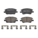 Jeu de 4 plaquettes de frein BREMBO P 10 073