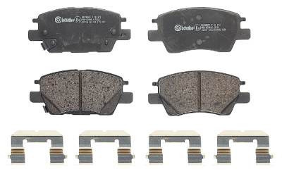 Jeu de 4 plaquettes de frein BREMBO P 10 073