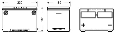 Batterie TUDOR TB558