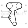 Kit pompe à eau + courroie de distribution ContiTech CT887WP2