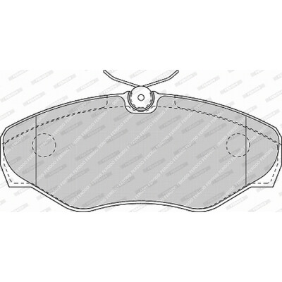 Jeu de plaquettes de frein PREMIER