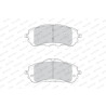 Jeu de 4 plaquettes de frein FERODO FDB4764