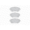 Jeu de 4 plaquettes de frein FERODO FDB4648