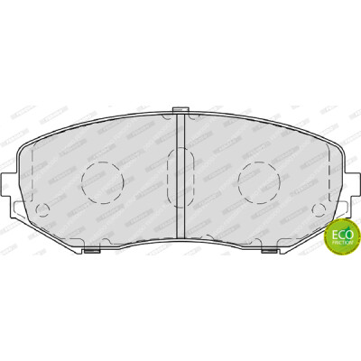Jeu de plaquettes de frein PREMIER