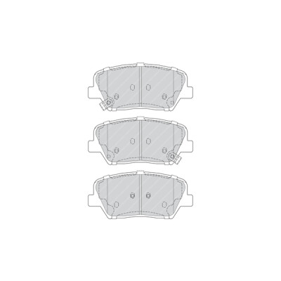 Jeu de plaquettes de frein PREMIER