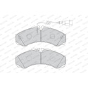 Jeu de 4 plaquettes de frein FERODO FVR4156