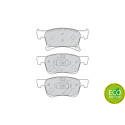 Jeu de 4 plaquettes de frein FERODO FDB4841