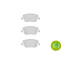 Jeu de 4 plaquettes de frein FERODO FDB4799