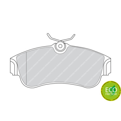 Jeu de plaquettes de frein PREMIER
