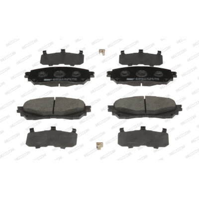 Jeu de 4 plaquettes de frein FERODO FDB4891