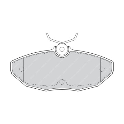 Jeu de plaquettes de frein PREMIER
