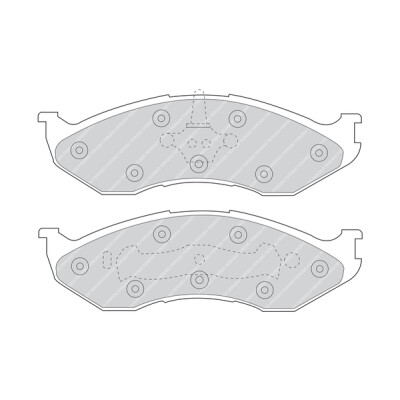 Jeu de plaquettes de frein PREMIER