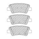 Jeu de 4 plaquettes de frein FERODO FDB5041