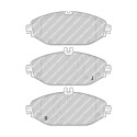 Jeu de 4 plaquettes de frein FERODO FDB4921