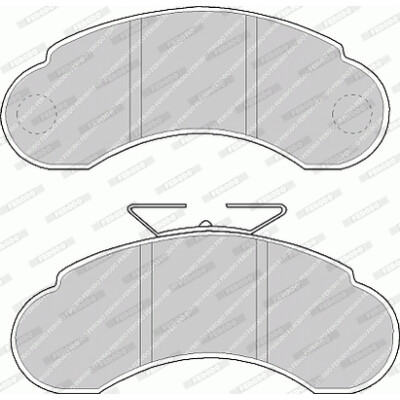 Jeu de plaquettes de frein PREMIER
