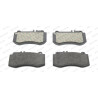 Jeu de 4 plaquettes de frein FERODO FDB4694