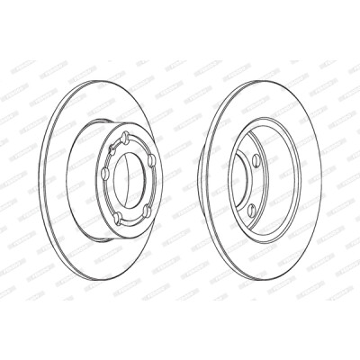 Jeu de disques de frein