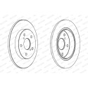 Jeu de disques de frein FERODO PREMIER DDF1645