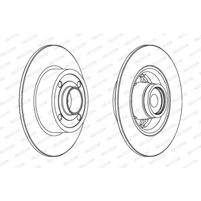 Jeu de disques de frein