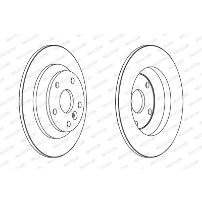 Jeu de disques de frein