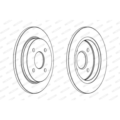 Jeu de disques de frein