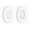Jeu de disques de frein