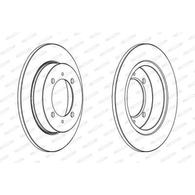 Jeu de disques de frein