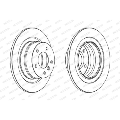 Jeu de disques de frein