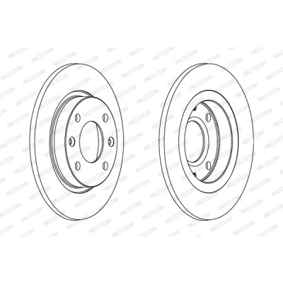 Jeu de disques de frein