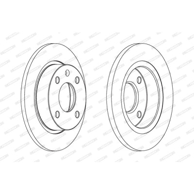 Jeu de disques de frein
