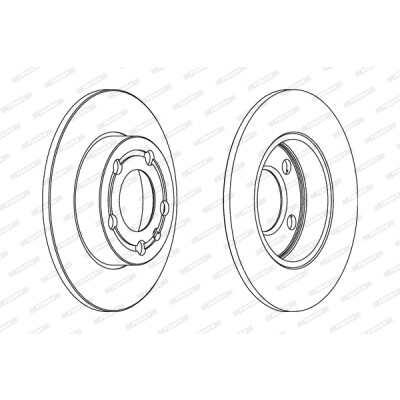 Jeu de disques de frein