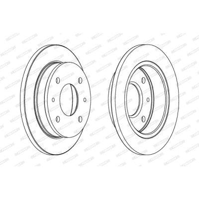Jeu de disques de frein