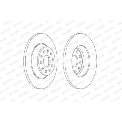 Jeu de disques de frein