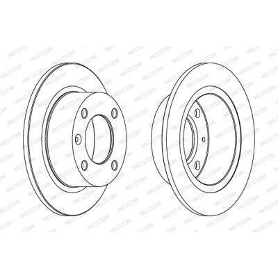 Jeu de disques de frein